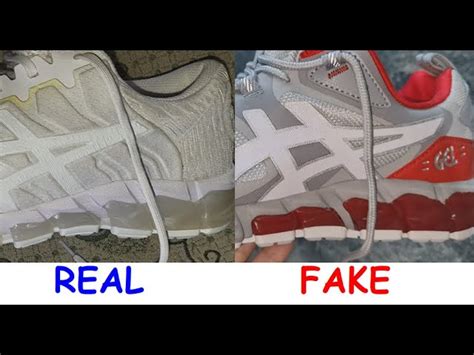 how to spot fake asics running shoes|check asics shoes.